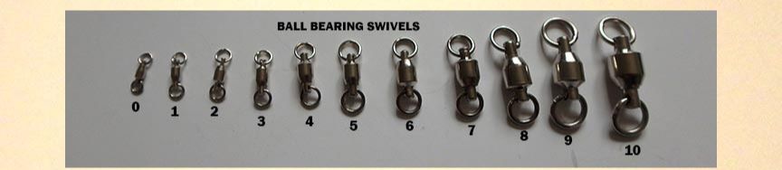 Quick Rig Double Welded Rings Ball Bearing Corkscrew Swivels -  TunaFishTackle